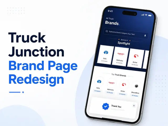Truck Junction Brand Page Redesign